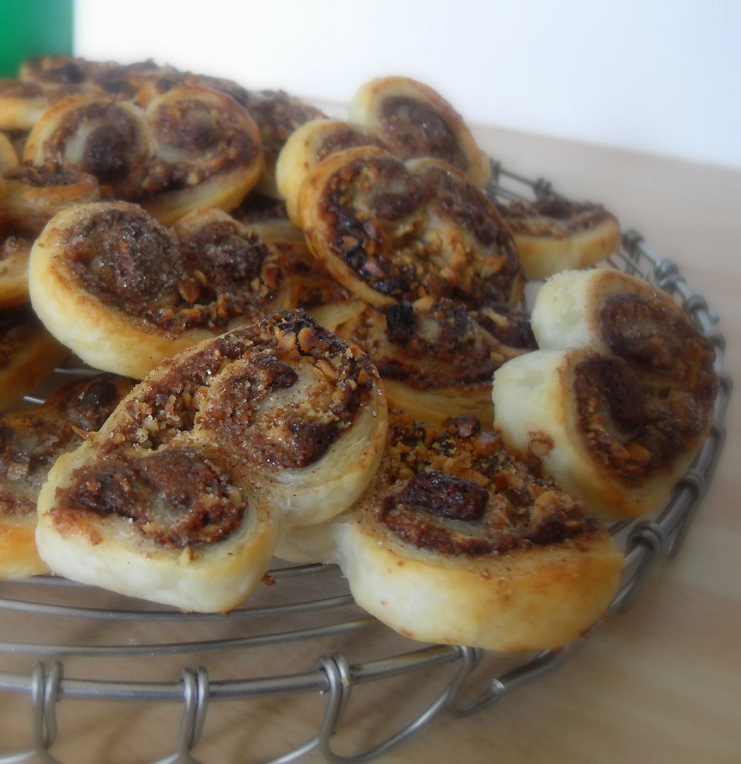The English Kitchen Chocolate Hazelnut Palmiers